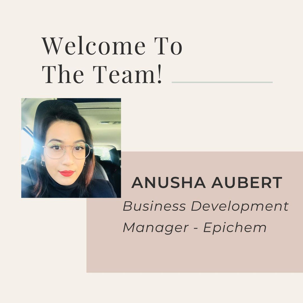 Welcome Anusha Aubert - Business Development Manager