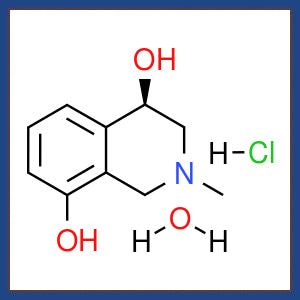 The chemical structure of Phenylephrine Related Compound F (USP) 